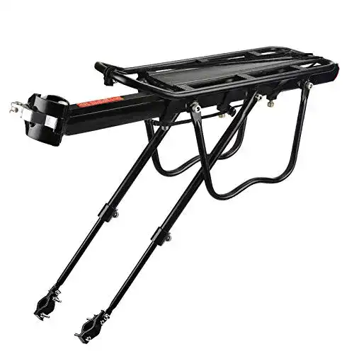 Gepäckträger für Sattelstütze von Zooyaue für Fahrräder 24-29 Zoll