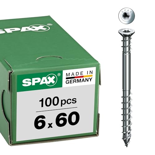 Justierschrauben SPAX, 6 x 60 mm, 100 Stück