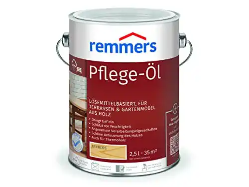 Terrassenöl von Remmers, Pflege-Öl farblos 2,5 Liter