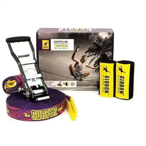 Slackline Gibbon SurferLine 30m Trick und Waterline Set