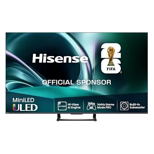 Hisense 75U7Q Fernseher 75 Zoll, 4K Mini LED ULED, Smart TV