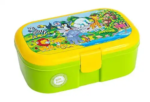 Brotdose für Kinder Lutz Mauder Kinder Lunchbox, Wimmelbild