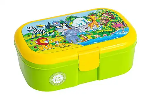 Brotdose für Kinder Lutz Mauder Kinder Lunchbox, Wimmelbild