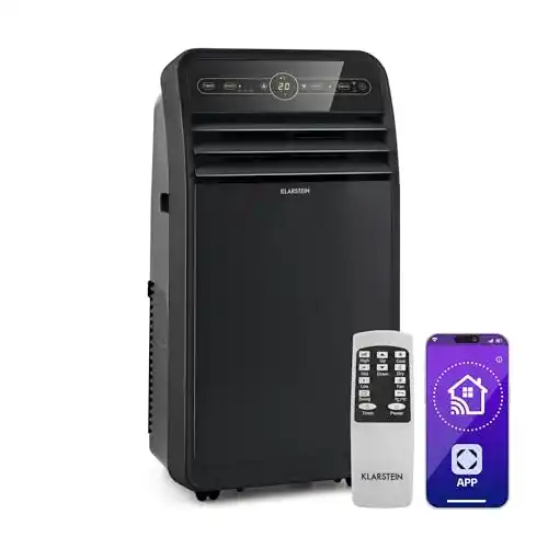 Klarstein Mobile Klimaanlage mit Heizfunktion und 11.000 BTU Leistung