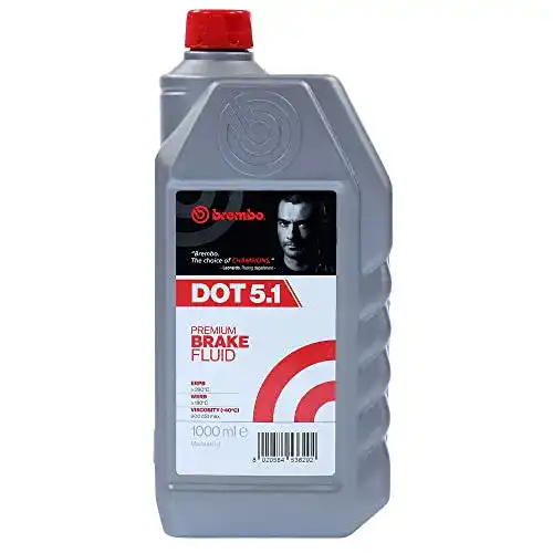 Bremsflüssigkeit DOT 5.1 von Brembo, 1000 ML