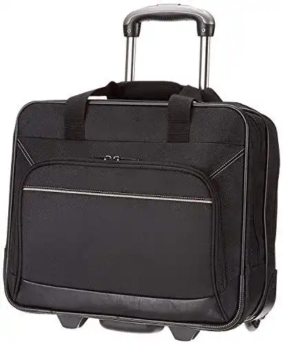 Business Trolley von Amazon Basics für Laptops bis 16 Zoll