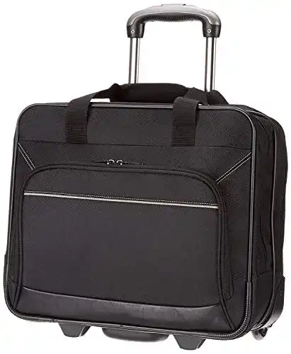 Business Trolley von Amazon Basics für Laptops bis 16 Zoll