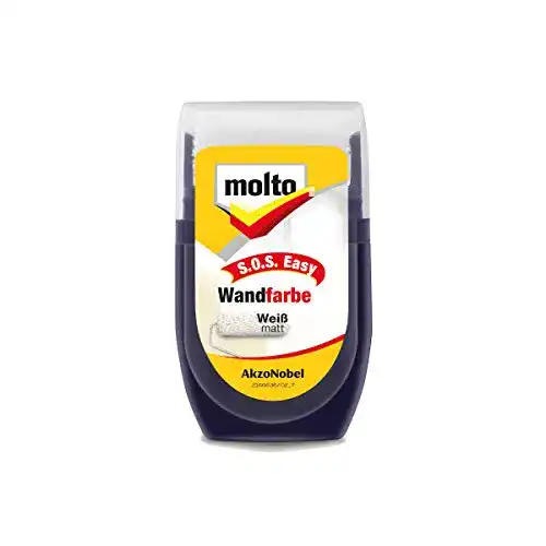 Wandfarbe Molto S.O.S easy 30ml, weiss