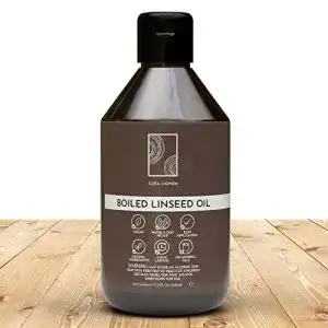 Leinölfirnis Cura Lignum Leinsamenöl für Holz im Innen- und Außenbereich