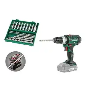Akku-Bohrschrauber Parkside 20V Set mit 17-teiligem Zubehör
