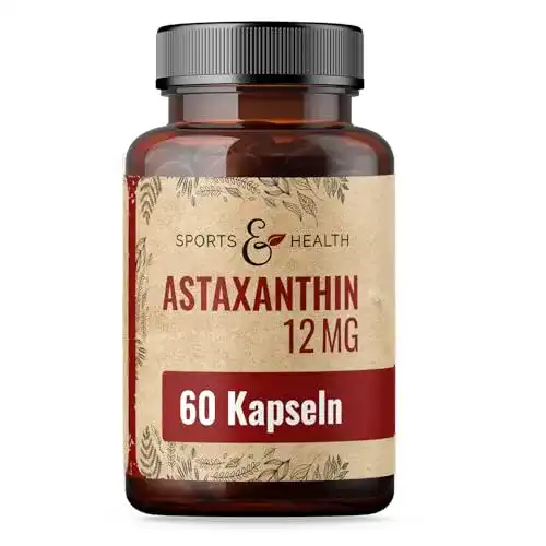 Astaxanthin 12 mg Depot Softgel Kapseln von CDF Sports & Health Solutions
