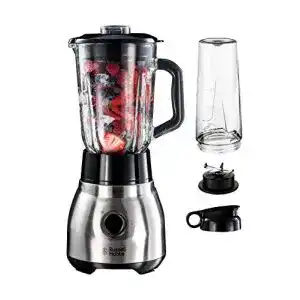 Russell Hobbs Standmixer 2-in-1 mit 1,5 L Glasbehälter und Smoothie Maker