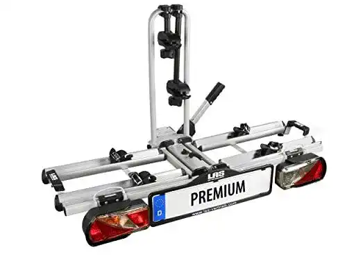 Fahrradträger für Anhängerkupplung EUFAB 12011LAS für 2 Fahrräder