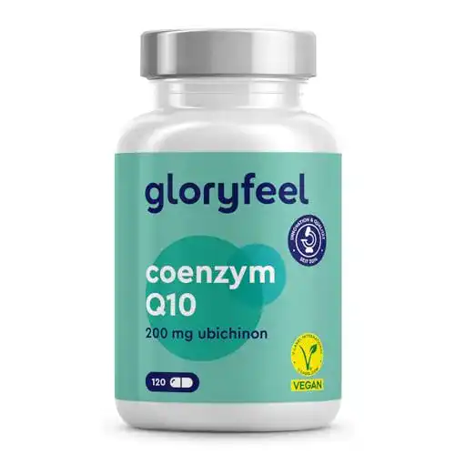 Coenzym Q10 Gloryfeel hochdosiert 200mg reines Q10