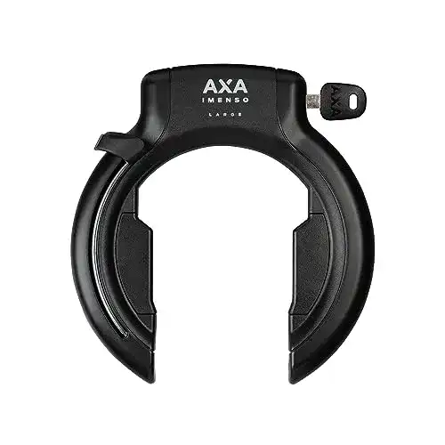 Rahmenschloss Axa Imenso Large Retractable für Fahrräder mit Schlüssel