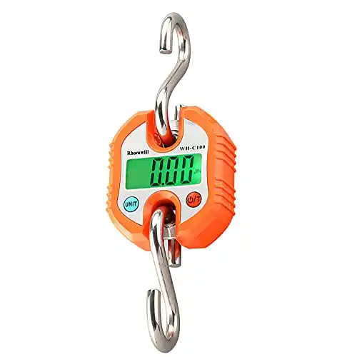 Hängewaage Rhorawill Digitale Kofferwaage mit LCD-Display