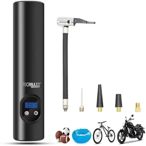 Akku-Luftpumpe Technaxx 4906 Kompressor für Reifen und Bälle