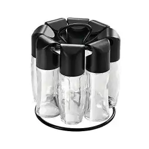 Gewürzkarussell Metaltex 252876080 Gewürzständer Spice-8, Transparent