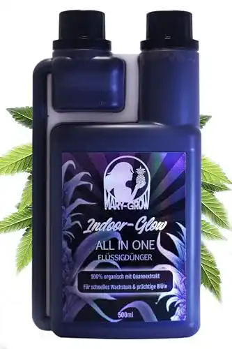 Cannabis Dünger Mary-Grow Indoor-Glow organischer Universaldünger 500ml