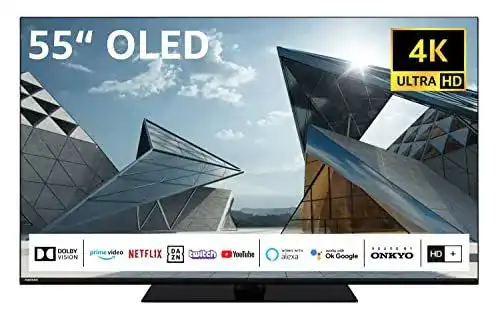 Toshiba 55XL9C63DG 55 Zoll OLED Fernseher mit Smart TV Funktionen