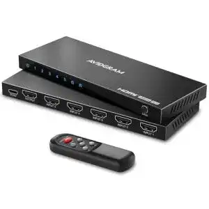 HDMI Switch Avidgram 4K 60Hz mit 5 Eingängen und HDMI 2.0