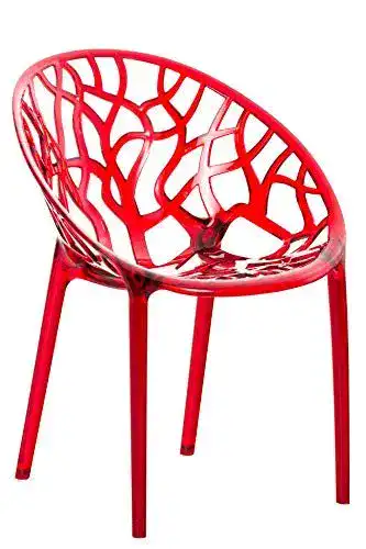 Stapelstühle aus Kunststoff – CLP Design-Gartenstuhl Crystal
