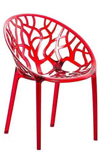 Stapelstühle aus Kunststoff – CLP Design-Gartenstuhl Crystal