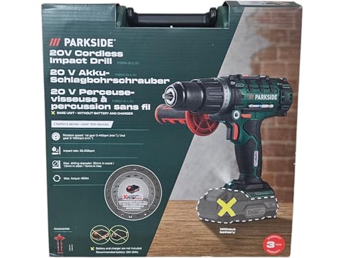 Parkside Akkuschrauber PSBSA 20-Li C3 ohne Akku und Ladegerät