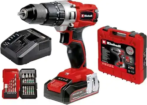 Akku-Schlagbohrschrauber Einhell TE-CD 18/2 Li-i +22 (1×2,5Ah) Power