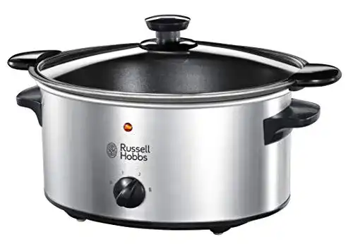 Russell Hobbs Slow Cooker 3,5L mit Antihaftbeschichtung und Edelstahl