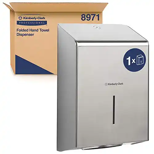 Papierhandtuchspender aus Edelstahl von Kimberly-Clark Professional