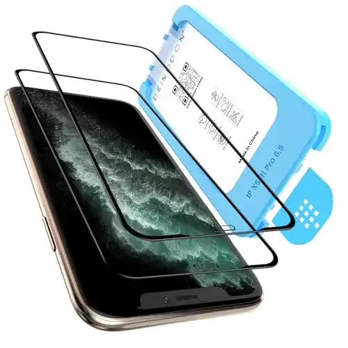 Panzerglas für iPhone 11 Pro Max von Deinodon Kratzfest und Blasenfrei