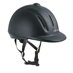 Casco Reithelm Youngster VG1 in Schwarz Matt, Größe M