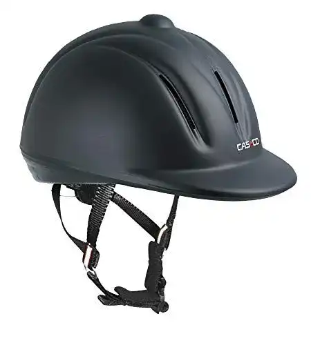 Casco Reithelm Youngster VG1 in Schwarz Matt, Größe M