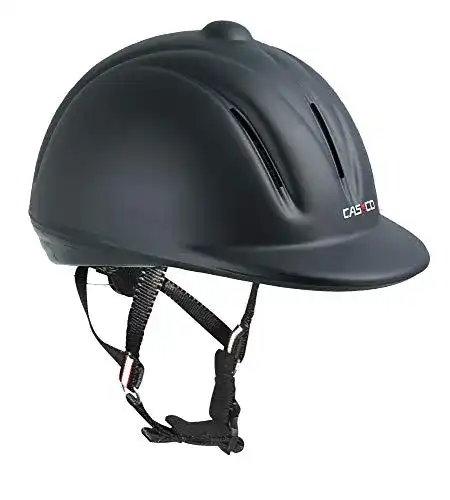 Casco Reithelm Youngster VG1 in Schwarz Matt, Größe M