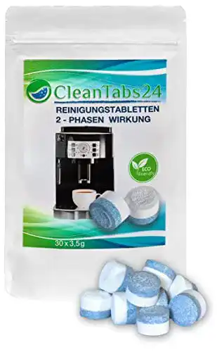 Reinigungstabletten für Kaffeevollautomaten von CleanTabs24