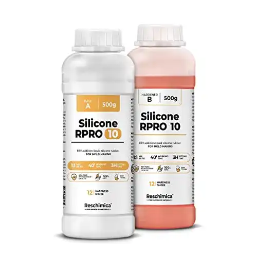 Abformsilikon Reschimica R PRO 10 (1 kg) weich 1:1 für Dubliersilikon