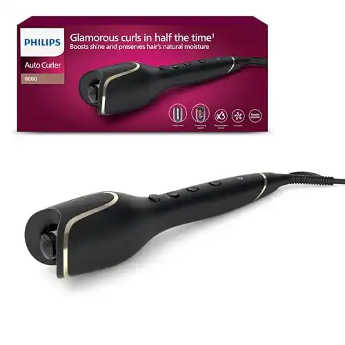 Philips StyleCare Prestige Lockenstab mit automatischer Lockenfunktion