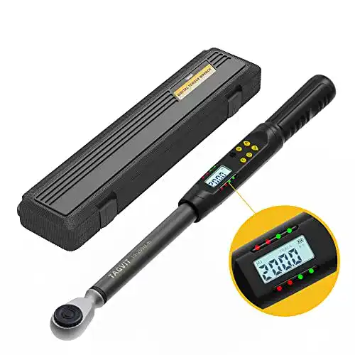 Digitaler Drehmomentschlüssel Tagvit 1/2 Zoll, 10-200 Nm für Fahrrad und Motorrad