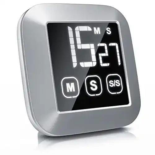 Küchentimer digital von CSL-Computer Kurzzeitwecker mit LCD-Display
