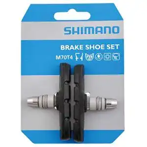 Shimano M70T4 Bremsbeläge für Fahrräder, schwarz