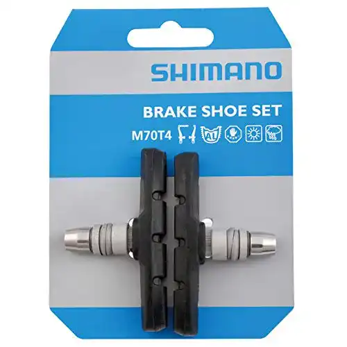 Shimano M70T4 Bremsbeläge für Fahrräder, schwarz
