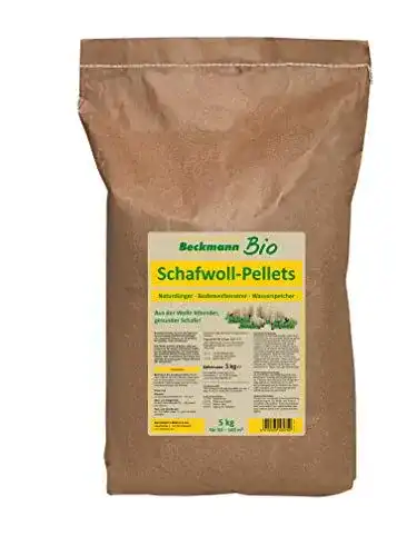 Beckmann Schafwolldünger Schafwoll-Pellets 5 kg Naturdünger