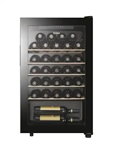 Haier HWS33GG Weinkühlschrank für 33 Flaschen