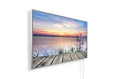 Infrarotheizung 800 Watt von Könighaus mit Motiv