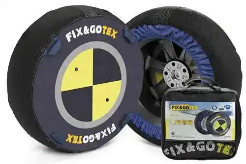 Textil-Schneeketten SNOVIT Fix und Gotex 8ZFH für Winterfahrten