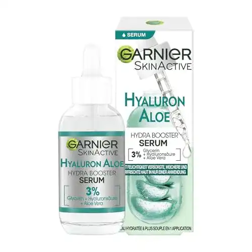 Gesichtsserum von Garnier mit feuchtigkeitsspendenden Eigenschaften
