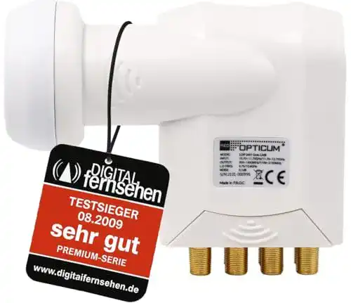 Opticum LOP 04H Octo LNB – Digital-LNB für 8 Teilnehmer