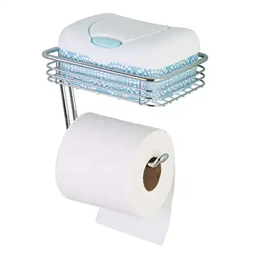 Toilettenpapierhalter iDesign 69150EU Classico mit Regal
