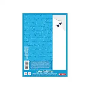 Löschpapier Herlitz 382507 Löschblattblock A5 mit 10 Blatt